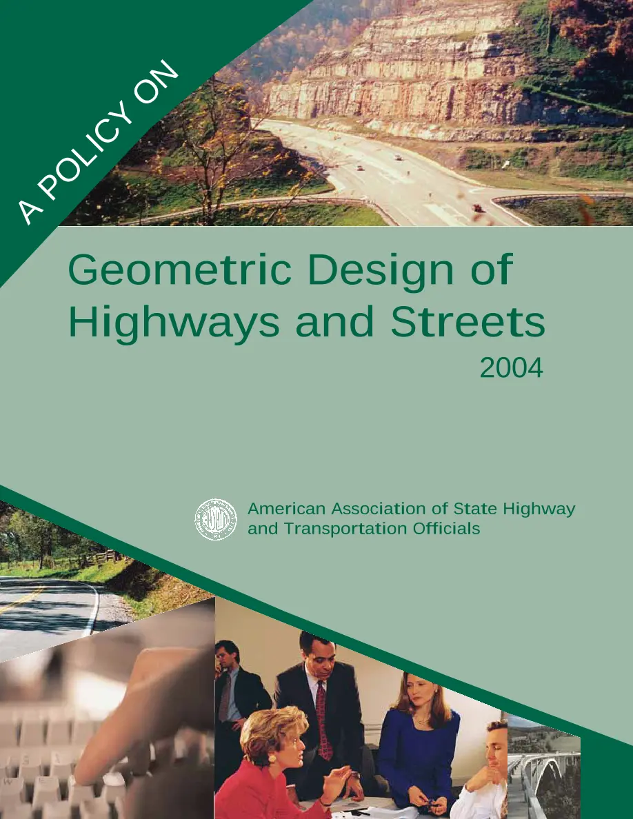 AASHTO Green Book (GDHS-5) AASHTO Green Book (GDHS-5)