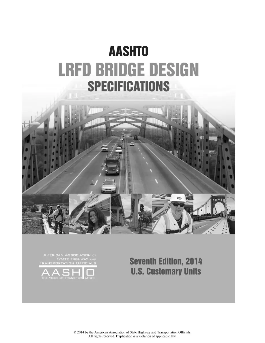 AASHTO LRFDUS-7-M AASHTO LRFDUS-7-M