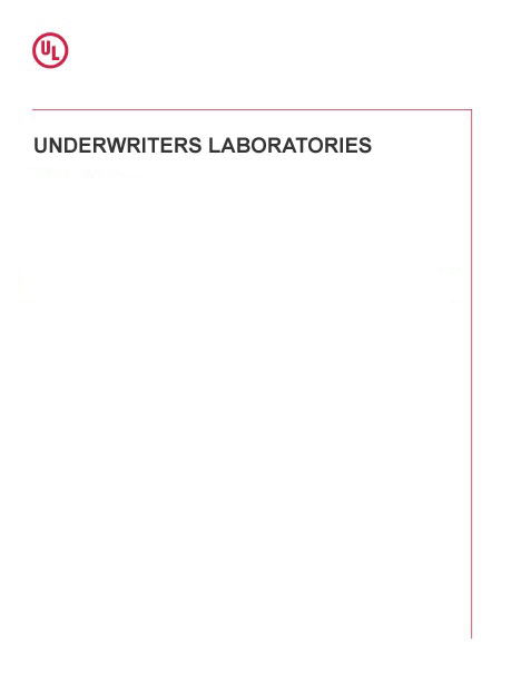 UL 486D UL 486D